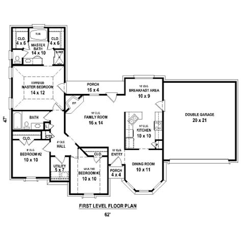 house plan  traditional style   sq ft  bed  bath coolhouseplanscom