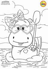 Hippo Cuties Bonton Bontontv Preschool Slatkice Bojanke Printables sketch template