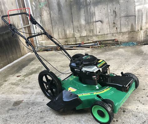 Power Pro Side Discharge Lawn Mower 5 5hp Self Propelled No Bag For