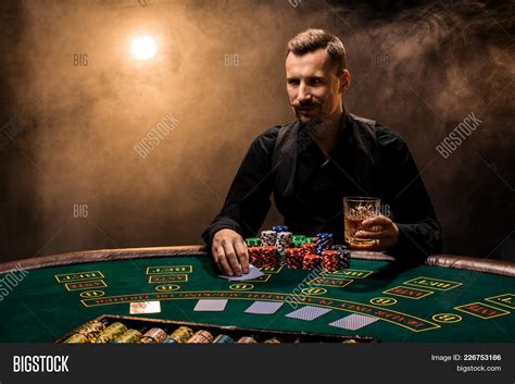 poker player young image photo  trial bigstock