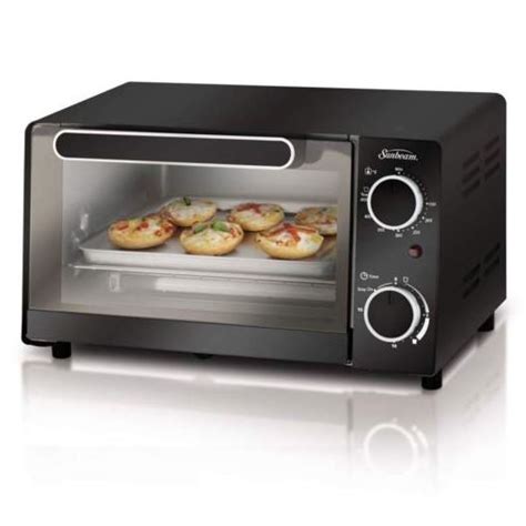 sunbeam tssbtv  slice toaster oven black sears