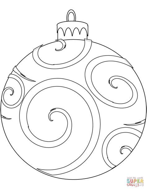 printable christmas balls coloring pages coloring pages  printable