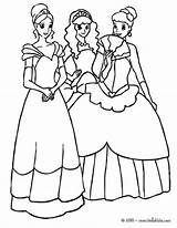 Princesses Coloring Pages Beautiful Color Princess Girls Hellokids Print Online Group Another sketch template