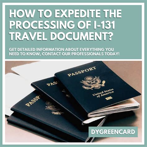 expedite  processing    travel document documents
