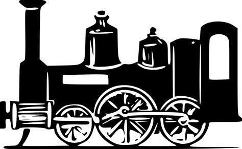 Onlinelabels Clip Art Steam Locomotive 1