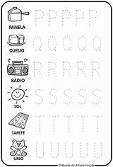 Atividades Pontilhado Alfabeto Cursivas sketch template