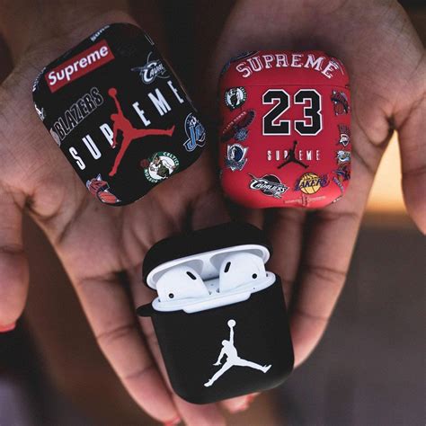 luxury supreme basketball air jordan apple airpods  airpods  protection cover case