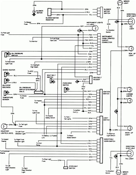 wiring diagram  chevy pickup