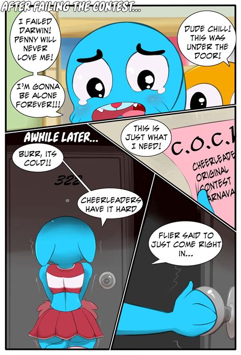 please cheer me the amazing world of gumball [saurian]