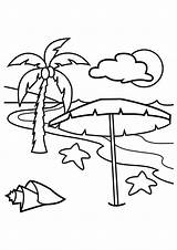 Hawaiian Coloring Beach Pages Parentune Worksheets Printable sketch template