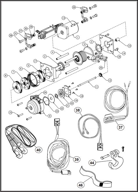 warn xt rt  winch parts montana jacks outpost