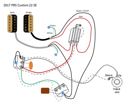 prs se custom  wiring diagram wiring diagram pictures