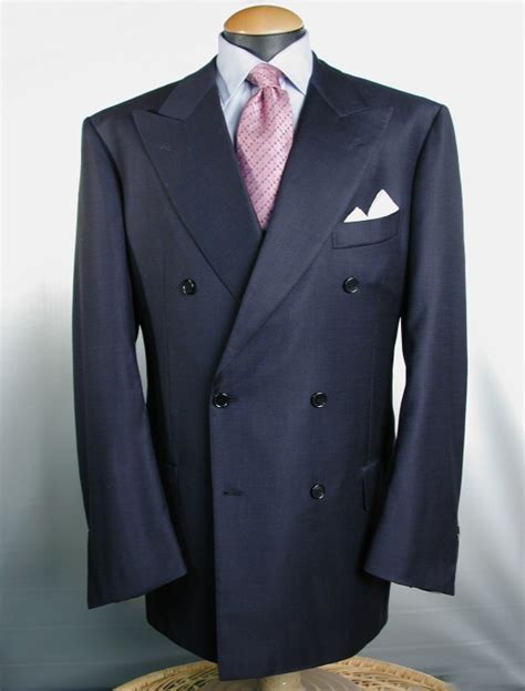 fashion bespoke suits    wear  double breasted suit