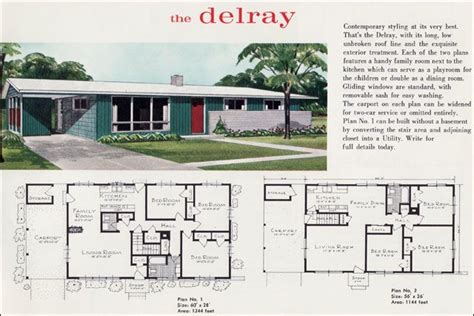 perfectly modern vintage house plans mid century modern house plans mid century modern ranch