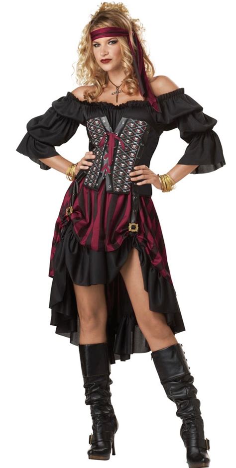 pirate wench ladies costume