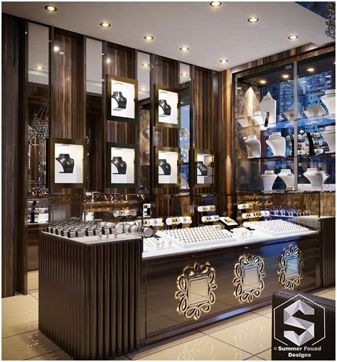 check   atbehance project jewelry store interior design https
