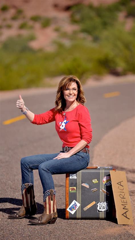 Exclusive Wanna See Sarah Palin Go Hitchhiking