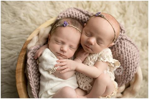 twin girl baby pictures orange county newborn photographer yorba linda baby photographer