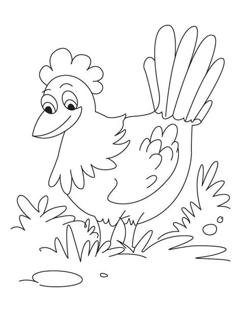 red hen  kid coloring pages coloring pages pinterest