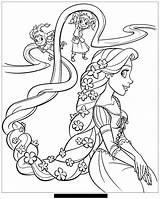 Magique Princesse Imprimer Tangled Princess Genial sketch template