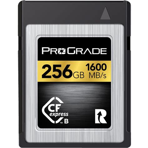 Deal Prograde 256gb Cfexpress 2 0 Type B Gold Memory Card 199