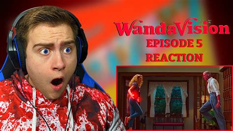 wandavision episode 5 reaction on a very special episode youtube