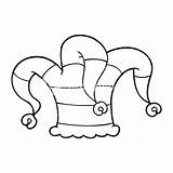 Jester Hat Drawing Drawn Paintingvalley Getdrawings Drawings sketch template