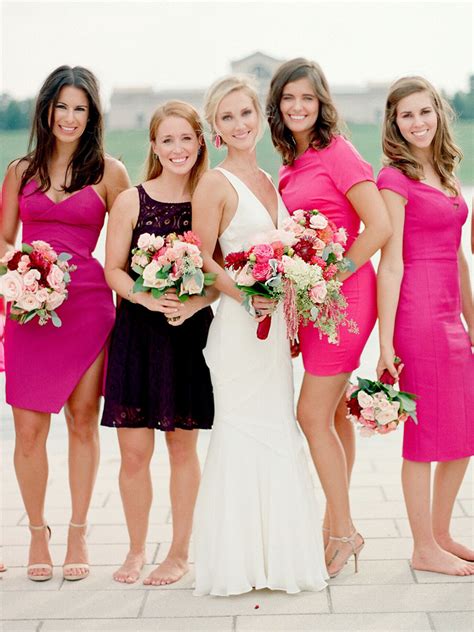 These Mismatched Bridesmaid Dresses Are The Hottest Trend
