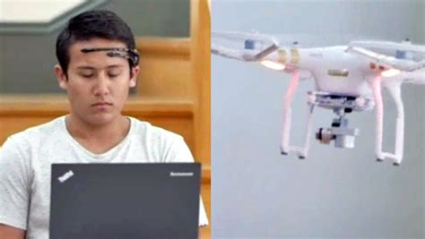 mind controlled drone race    techno brain power  university  florida abc news