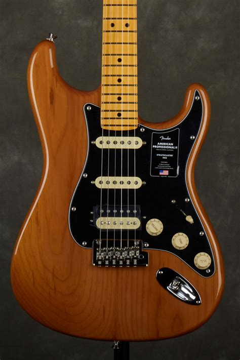 fender american professional ii stratocaster hss mn roasted pine