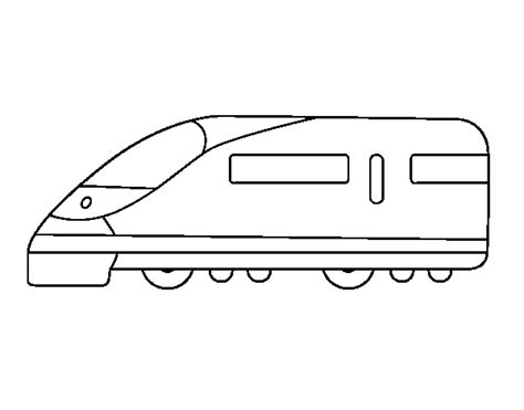 fast train coloring page coloringcrewcom