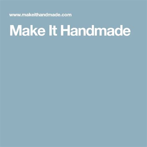handmade    handmade