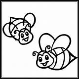 Bee Bumble sketch template