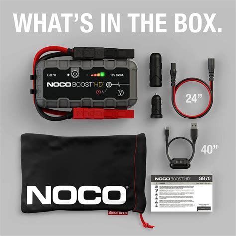 noco gb lithium jump starter review
