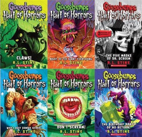 Goosebumps Hall Of Horrors Boxed Set 1 Claws Library User Group