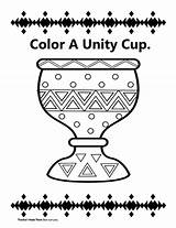 Kwanzaa Cup Unity Coloring Printables Printable sketch template