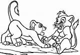 Lion King Coloring Pages Printable Kovu Kiara Simba Zira Coloriage Kids Animation Movies Imprimer Disney Roi Pride Drawing Kb Popular sketch template