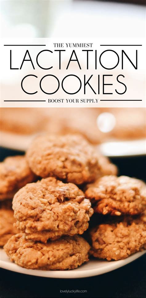 lactation cookies lovely lucky life