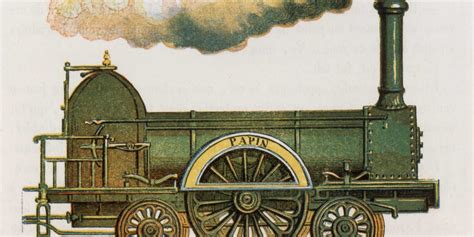 premiere locomotive  vapeur passerelles