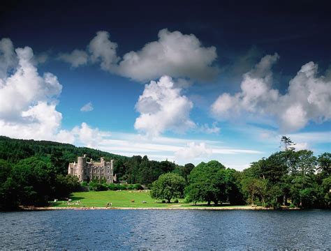 castlewellan castle lake   photograph   irish image collection