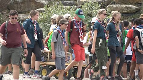 world scout jamboree  big hit  west virginia wowk  news