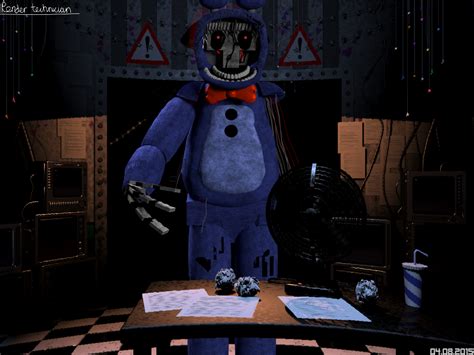 Withered Bonnie Render Fnaf 2 Remodelled By