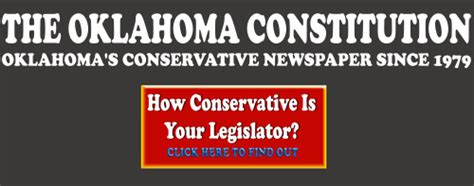 2018 oklahoma constitution conservative index released