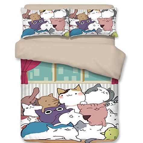 buy cat soft bedding duvet cover set premium microfiber mini cats