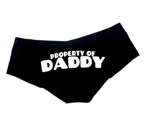 property of daddy panties ddlg clothing sexy slutty cute etsy