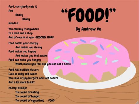 food poems