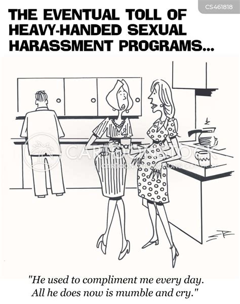 sexual harassment case cartoons and comics funny pictures from