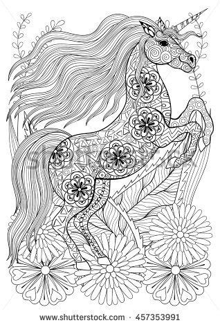 unicorn  flowers coloring pages workberdubeat coloring
