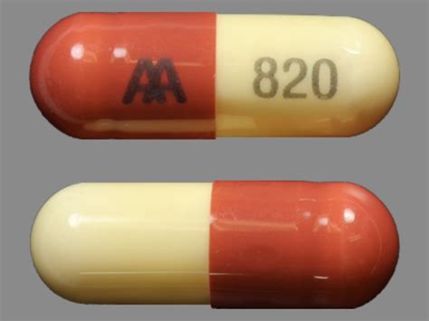 Aa 820 Pill Brown Beige Capsule Shape Pill Identifier