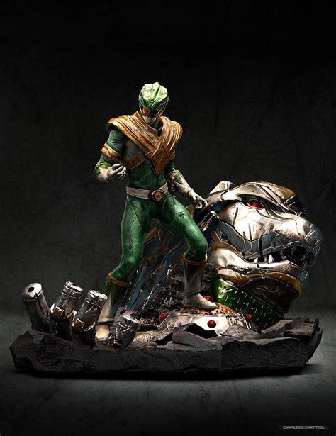 Power Rangers Personal Concept Statues On Behance